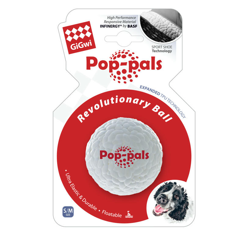 85028 Игрушка для собак Мяч 6 см, серия POP PALS, GiGwi