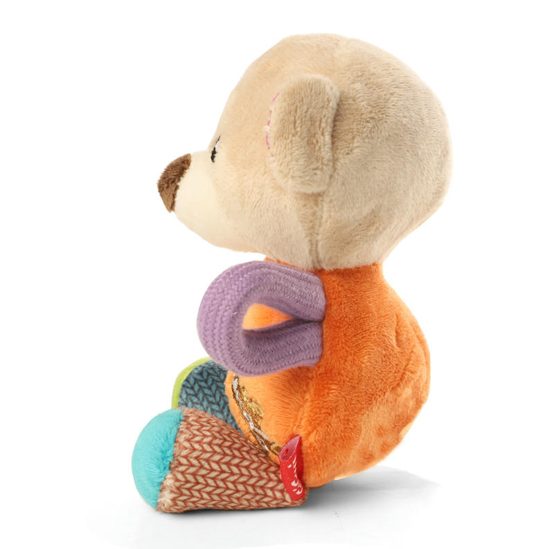 75350 Игрушка для собак Мишка с пищалкой 16см, серия PLUSH FRIENDZ