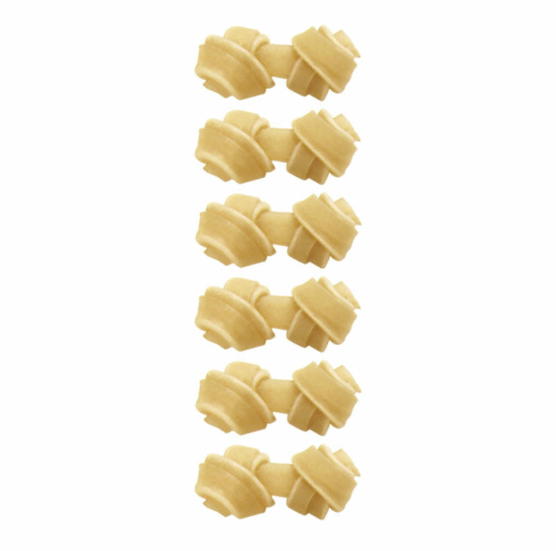 Косточки жевательные узловые, 6см (уп.6шт.), серия DENTAL, Triol