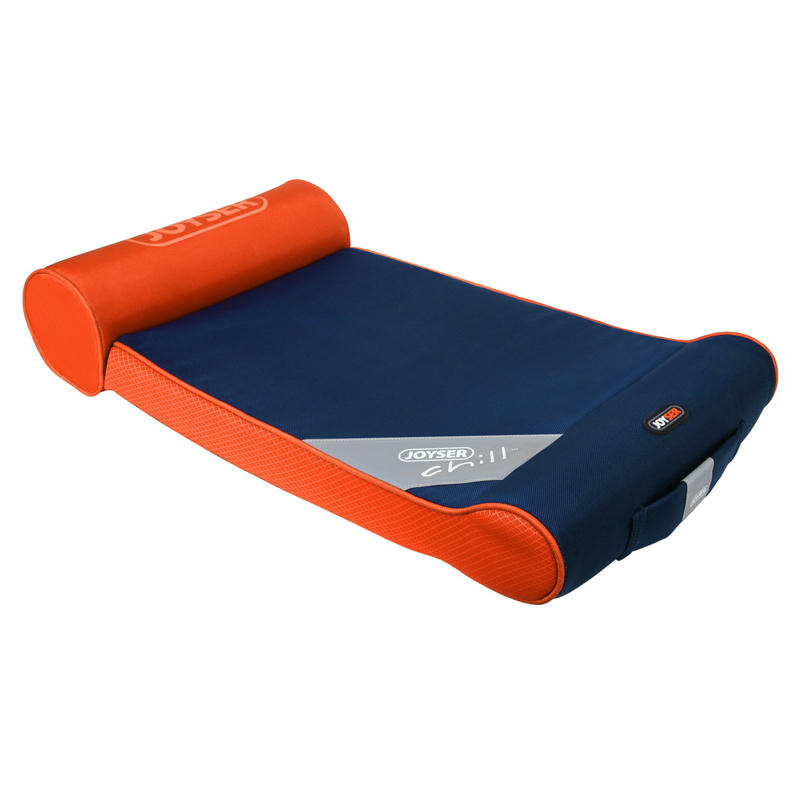 Лежанка для животных JOYSER Chill Sofa M синяя с оражевым