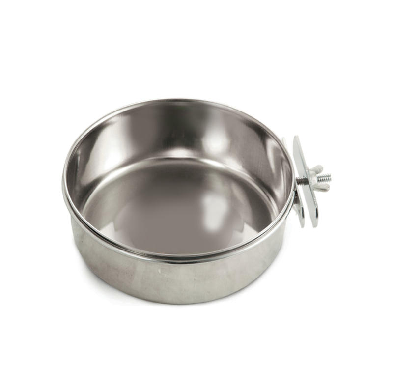 Миска металлическая с держателем, 0,25л, Triol