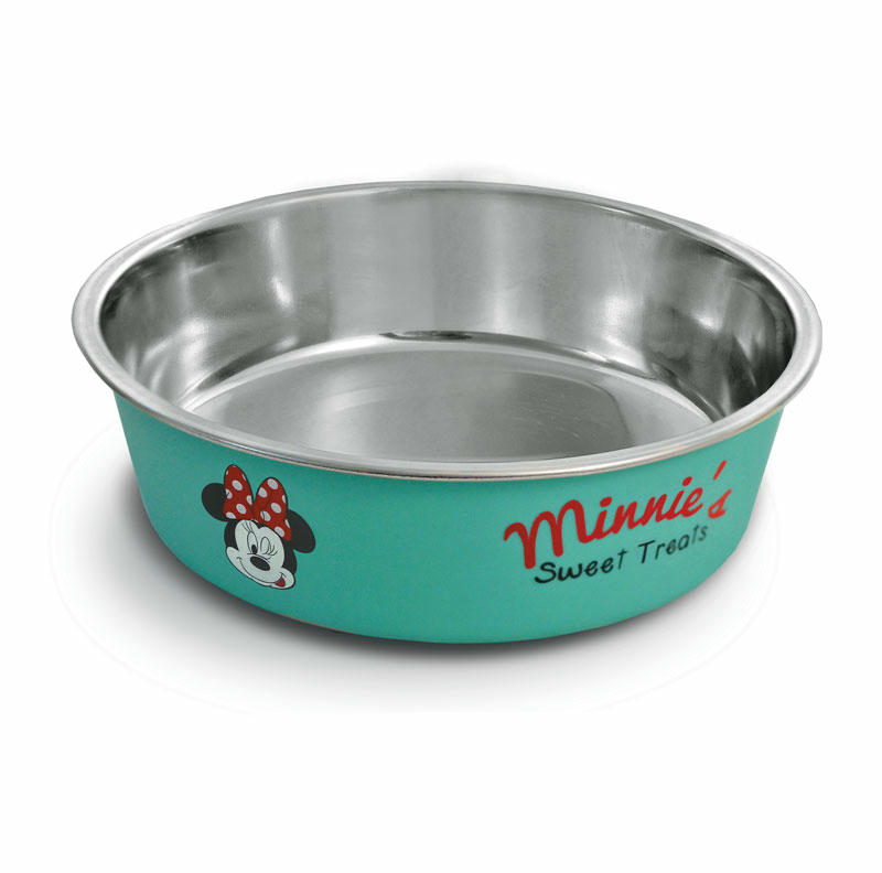 Миска металлическая на резинке Disney Minnie & Treats, 0,25л, Triol