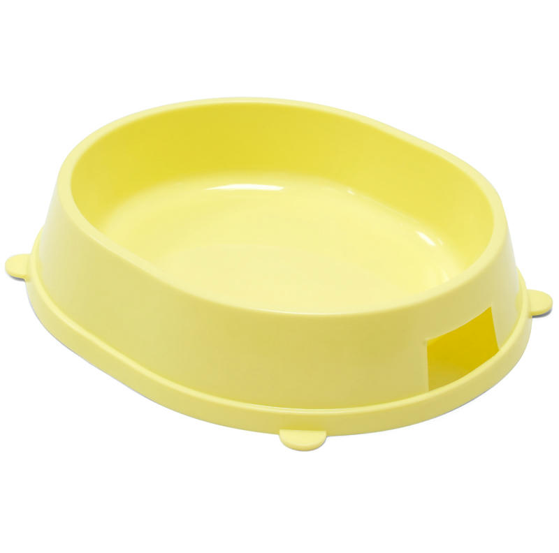 Миска пластиковая "Карамель", желтая, 0,2л, Gamma
