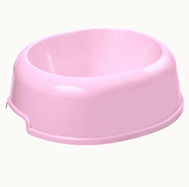 Миска пластиковая "Мармелад", розовая, 0,80л