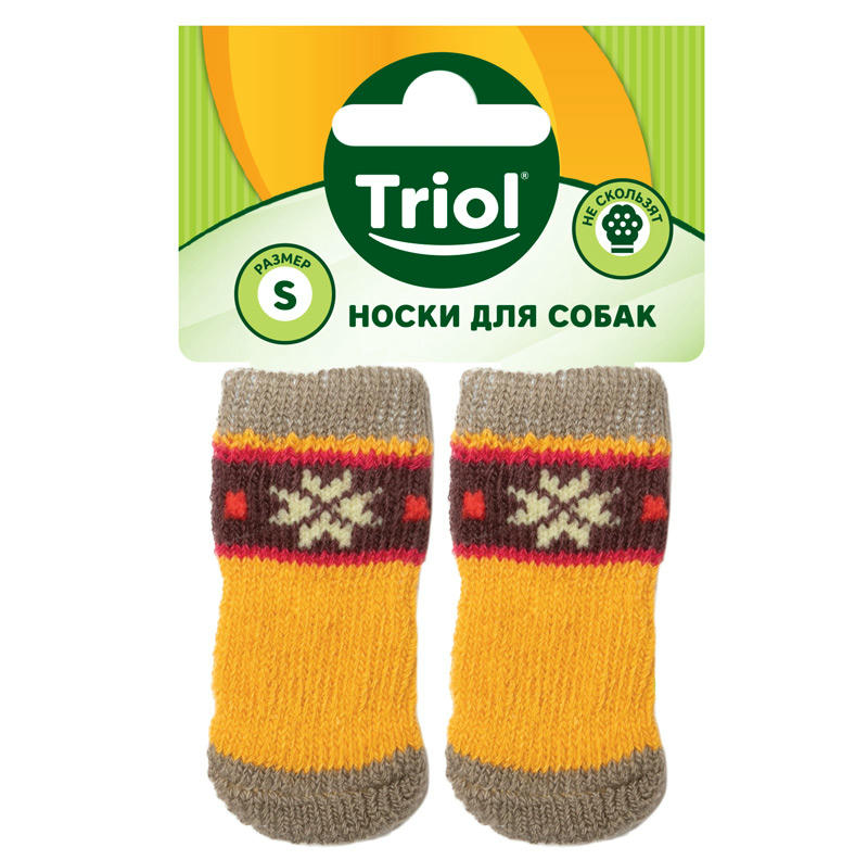 Носки для собак "Снежинка", размер S, Triol