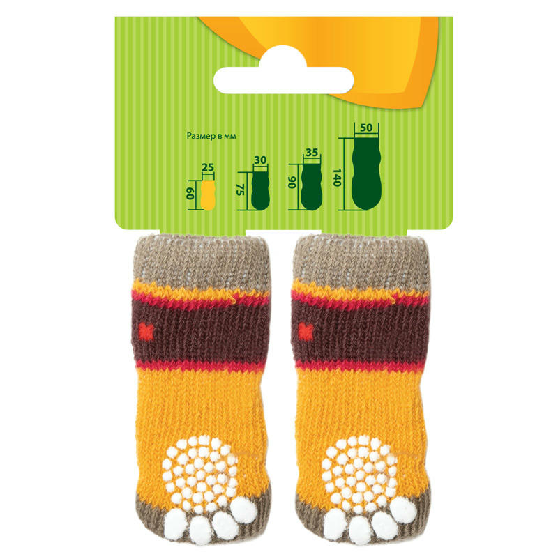 Носки для собак "Снежинка", размер S, Triol