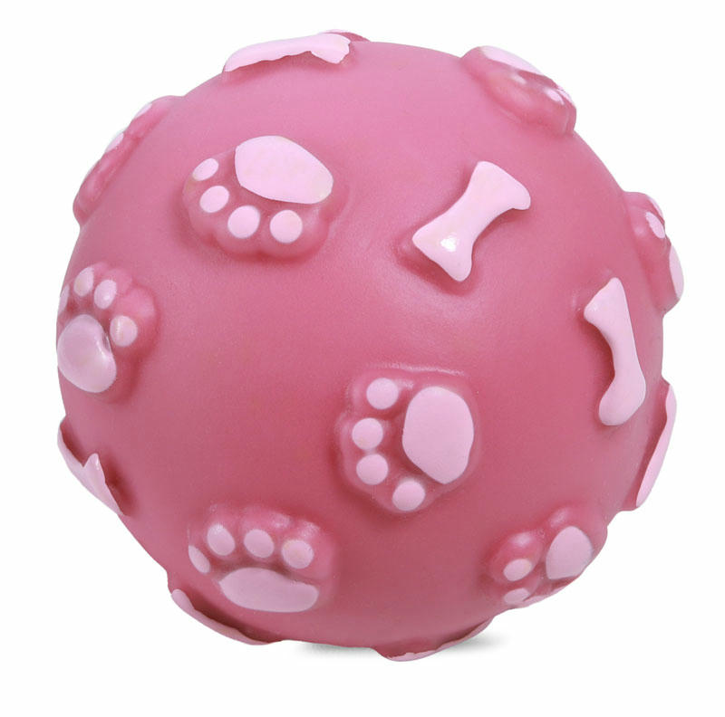Игрушка для собак "Мяч с лапками и косточками", d75мм, Triol